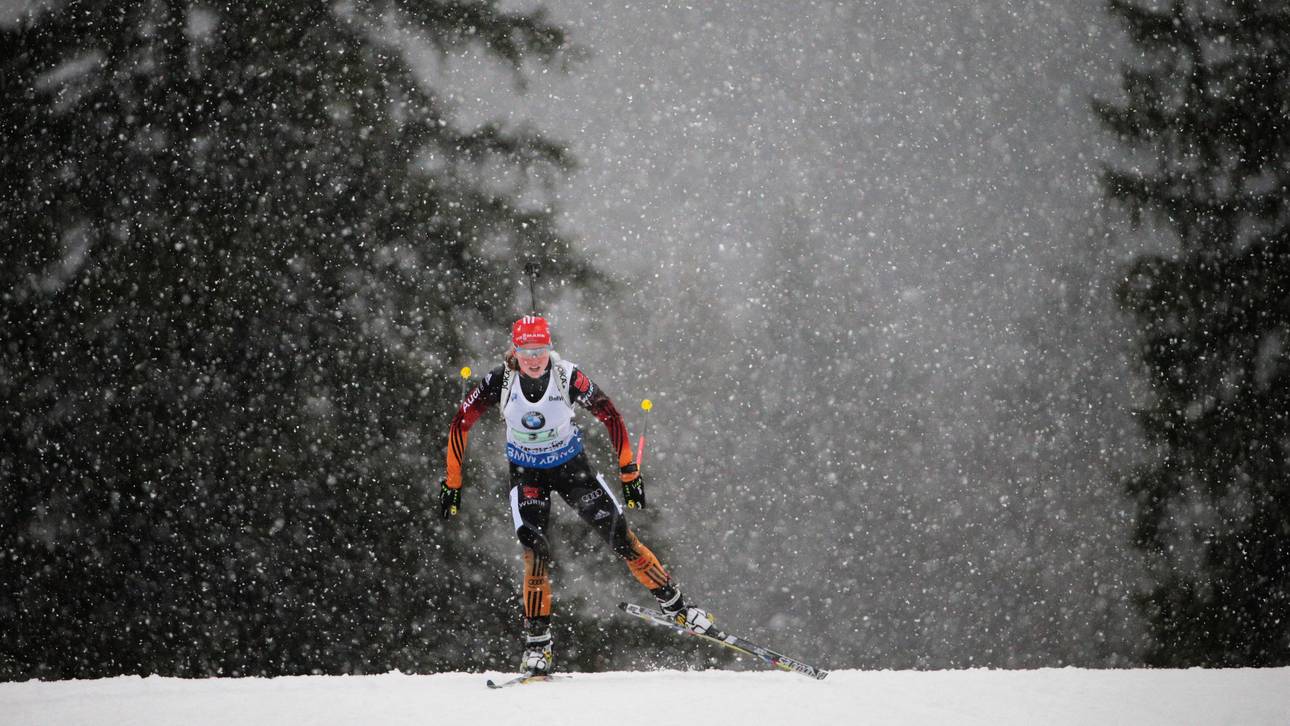 IBU Biathlon World Cup Ruhpolding-Staffel Damen-Franziska Hildebrand