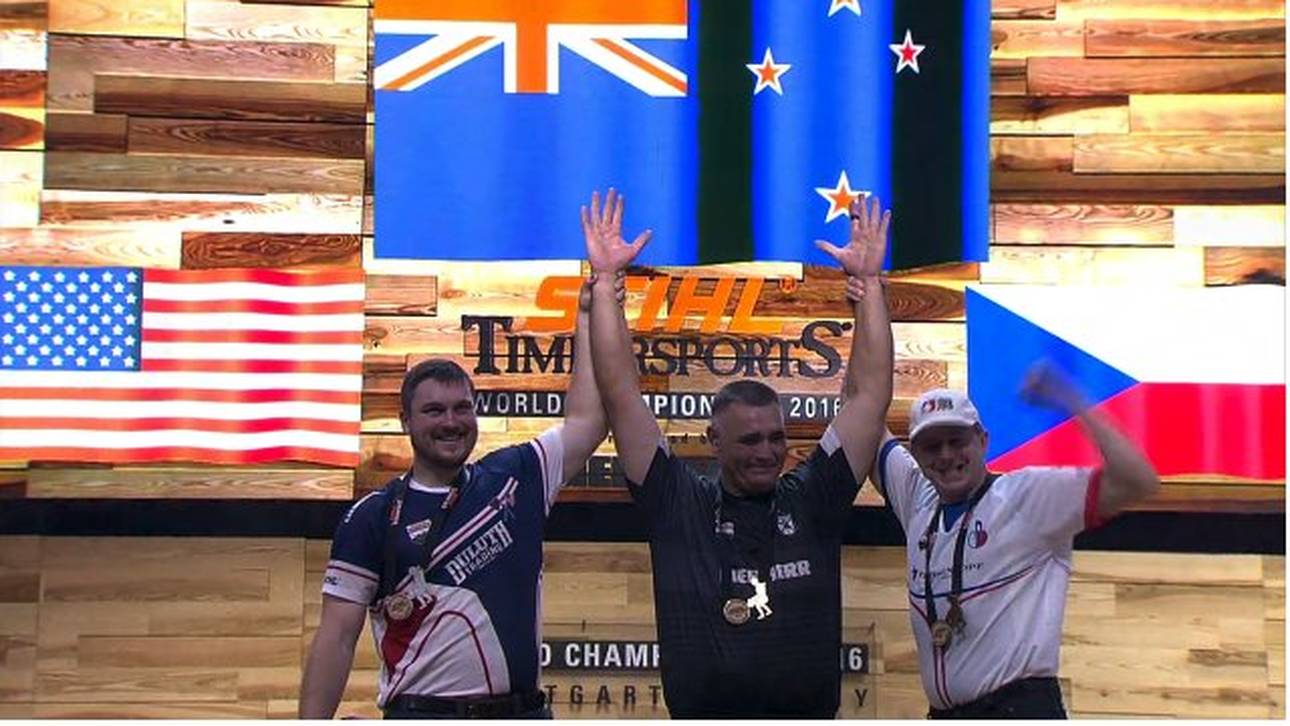 Wynyard ist Timbersports-König