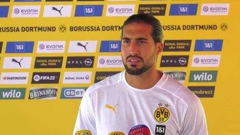 Nationalspieler Emre Can ist nach vier Wochen Urlaub mit geladenen Akkus zurück beim BVB und bläst direkt zum Angriff.
