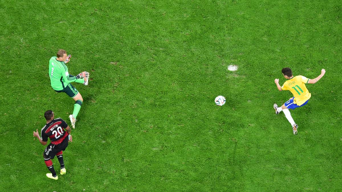 Da trübt auch Oscars Ehrentreffer zum 1:7 in der letzten Minute die Stimmung nicht