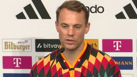Auf der Pressekonferenz hat Manuel Neuer verkündet, dass diese WM definitiv sein letztes großes Turnier sein wird.