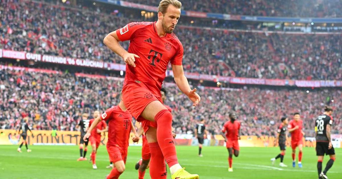 Kane ensures a Bayern gala – a special debut for Kompany-Juwel