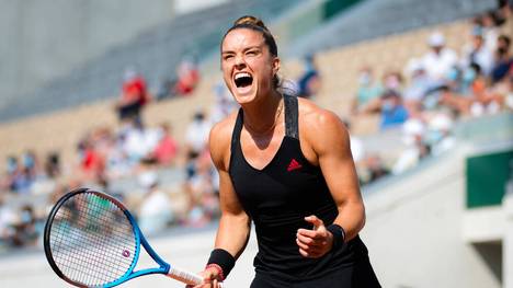 Maria Sakkari steht im Viertelfinale von Roland Garros 