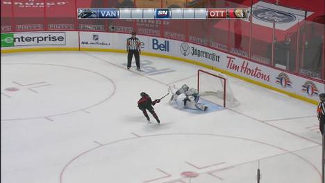 Die Ottawa Senators verlieren nach einer überzeugenden Leistung gegen die Vancouver Canucks im Shootout. Deutschlands Eishockey-Hoffnung Tim Stützle scheitert mit seinem Versuch.