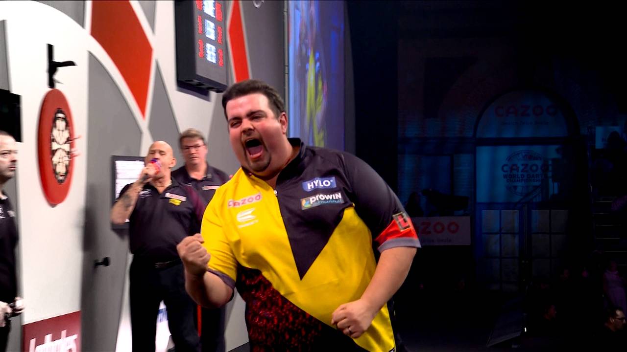 Darts WM 2023: Gabriel Clemens träumt nach Achtelfinal-Einzug vom Darts-Märchen
