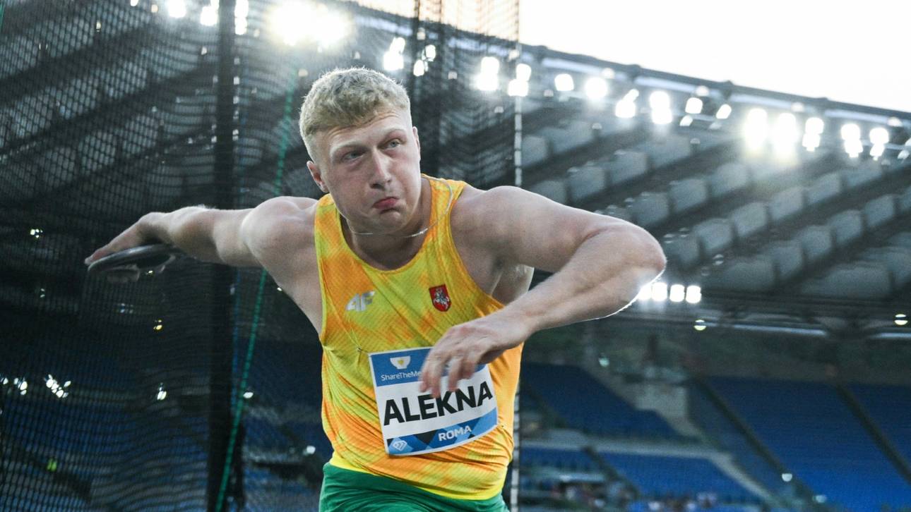 Erster Wurf über 75 m: Alekna knackt Diskusweltrekord