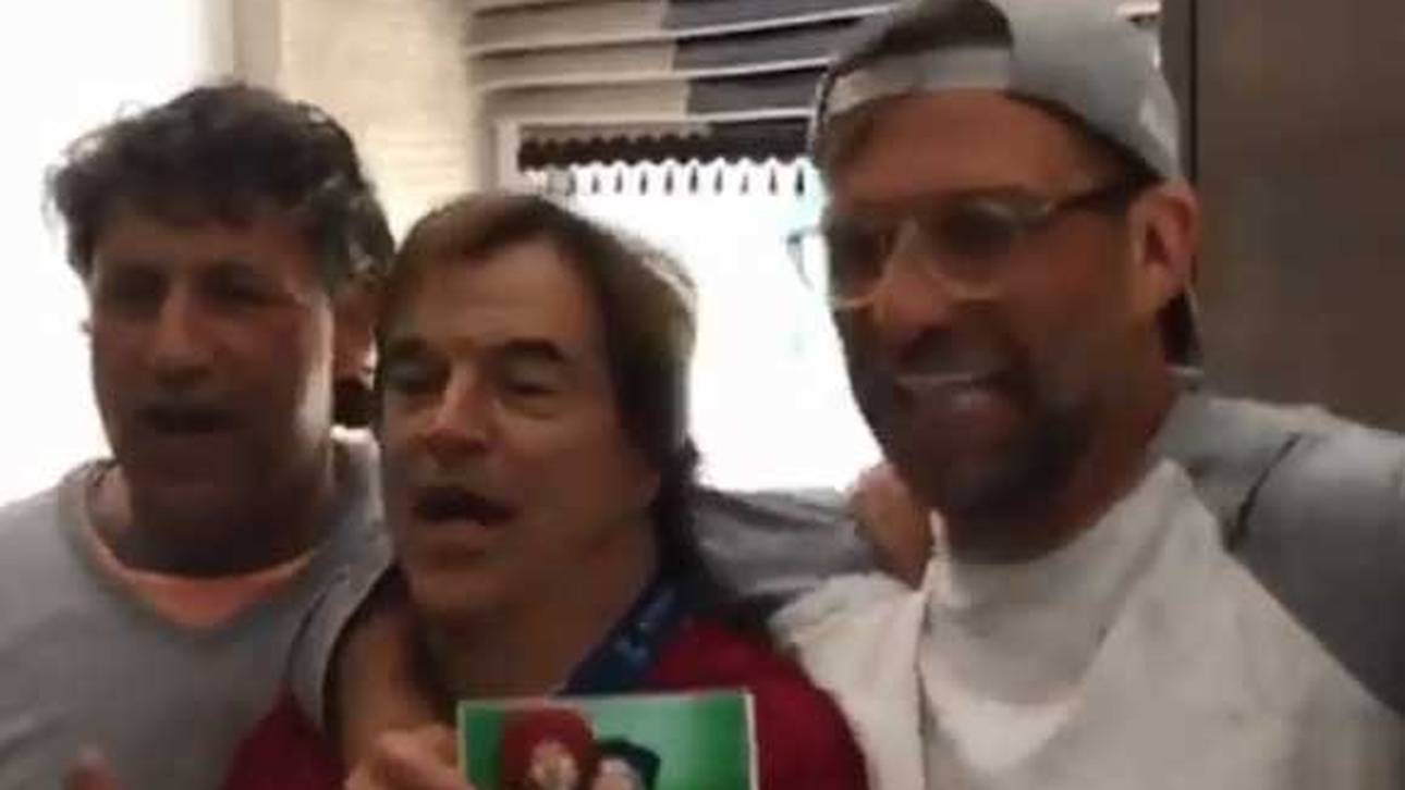 Klopp nach Pleite in Feierlaune