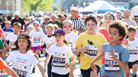 Zur Leichtathletik können Kinder bereits ab vier Jahren