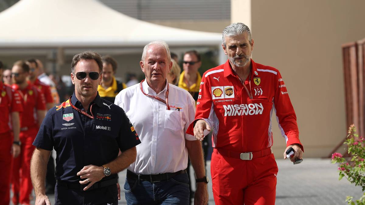 Red-Bull-Motorsportberater Helmut Marko sieht in Ferrari keine Konkurrenz für die kommende Saison