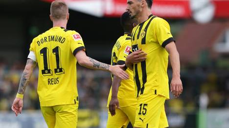 Dortmunds Kapitän Reus und Innenverteidiger Hummels