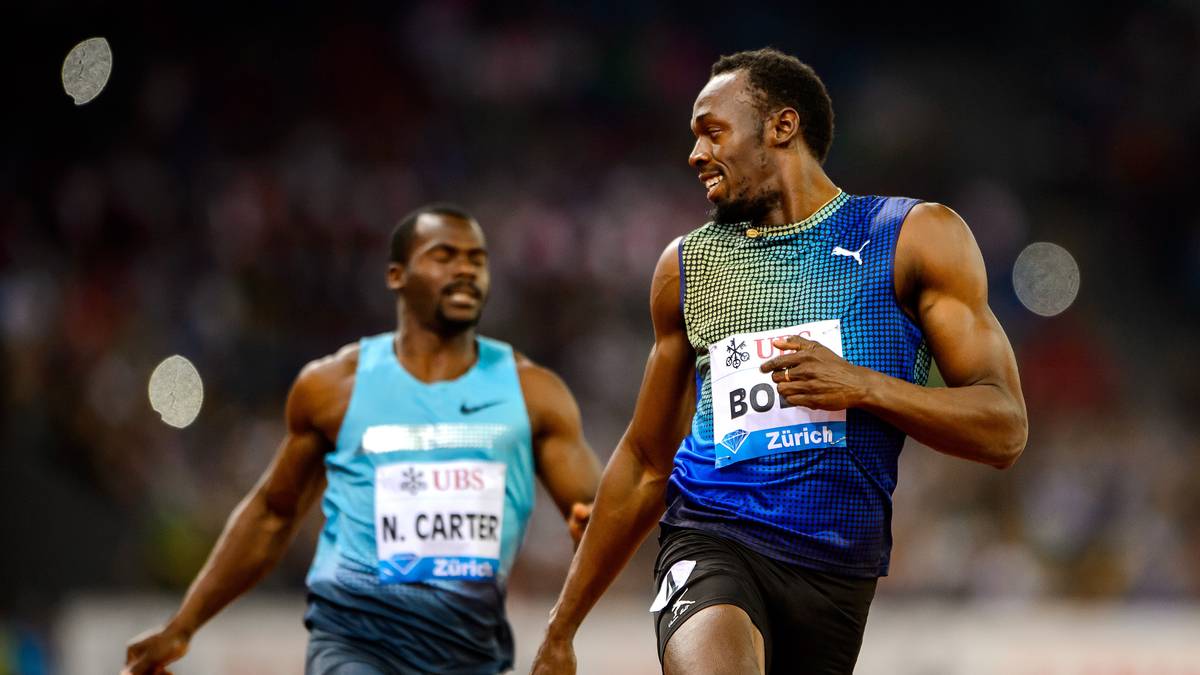 Beflügelt von seinem WM-Triumph fliegt Bolt auch knapp drei Wochen später in Zürich zum Sieg, kann sogar noch lässig auf die Konkurrenz zurückblicken. In 9,90 Sekunden ist er sechs Hundertstelsekunden schneller als Gatlin, der Dritter wird