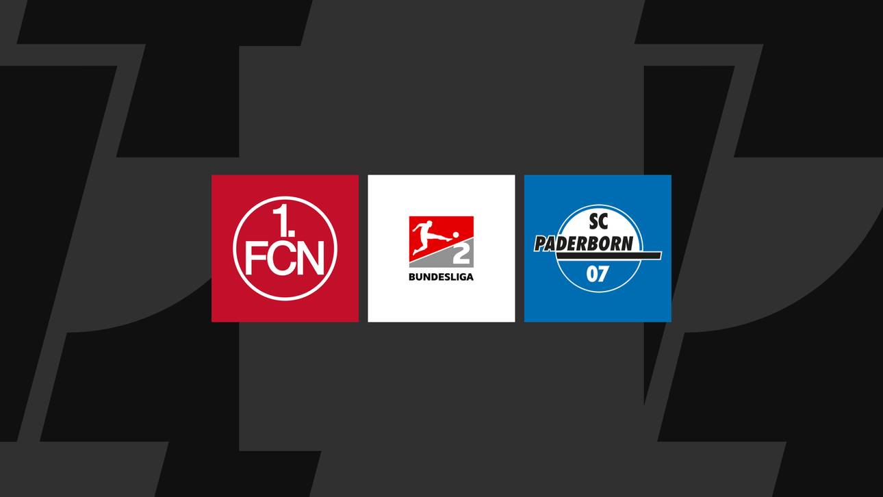 2. Bundesliga heute: Nürnberg gegen Paderborn