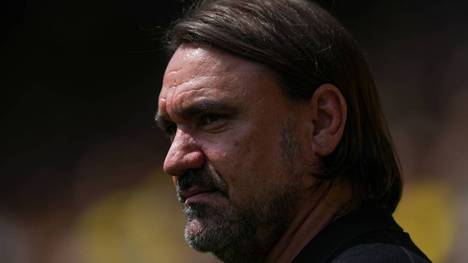 Daniel Farke scheiterte mit Leeds United in der ersten Runde des Carabao Cups