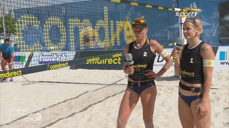 Die Olympiasiegerin von 2016 Laura Ludwig und ihre Beach-Partnerin Maggie Kuzoch haben sich in einem spannenden Halbfinale gegen das Top-Duo Borger/Sude knapp durchsetzen können. 
