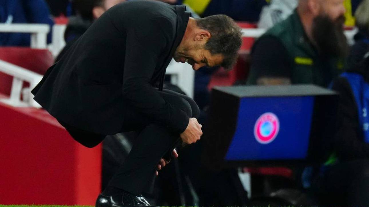 Beim ihm sind die CL-Final-Träume geplatzt: Atletico-Coach Diego Simeone