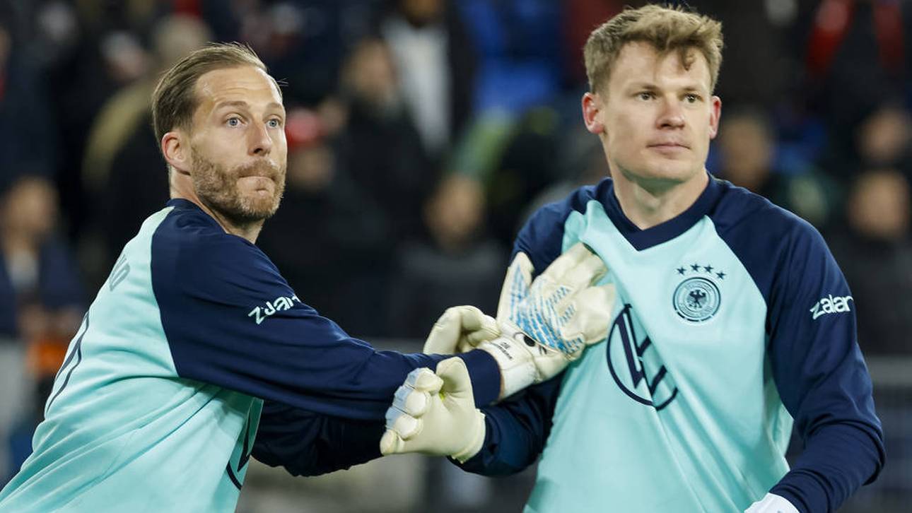 Oliver Baumann (l.) wird das deutsche Tor bei der WM hüten, sollte nichts dazwischen kommen