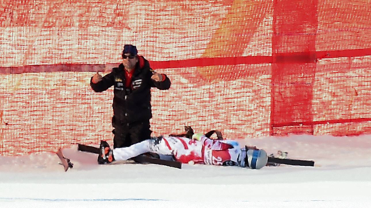 Schwerer Sturz auf der Streif