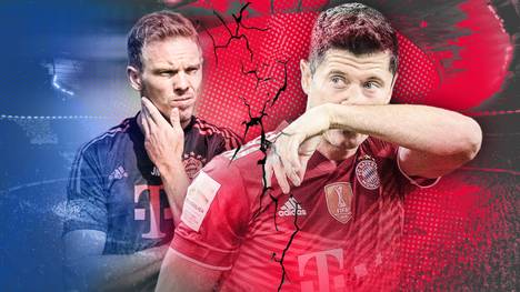Robert Lewandowski lässt sich pünktlich zum Trainingsbeginn wieder an der Säbener Straße blicken. Sein Abgang wird trotzdem immer wahrscheinlicher - auch, weil die Stimmung zwischen ihm und Nagelsmann angespannt sein soll. 
