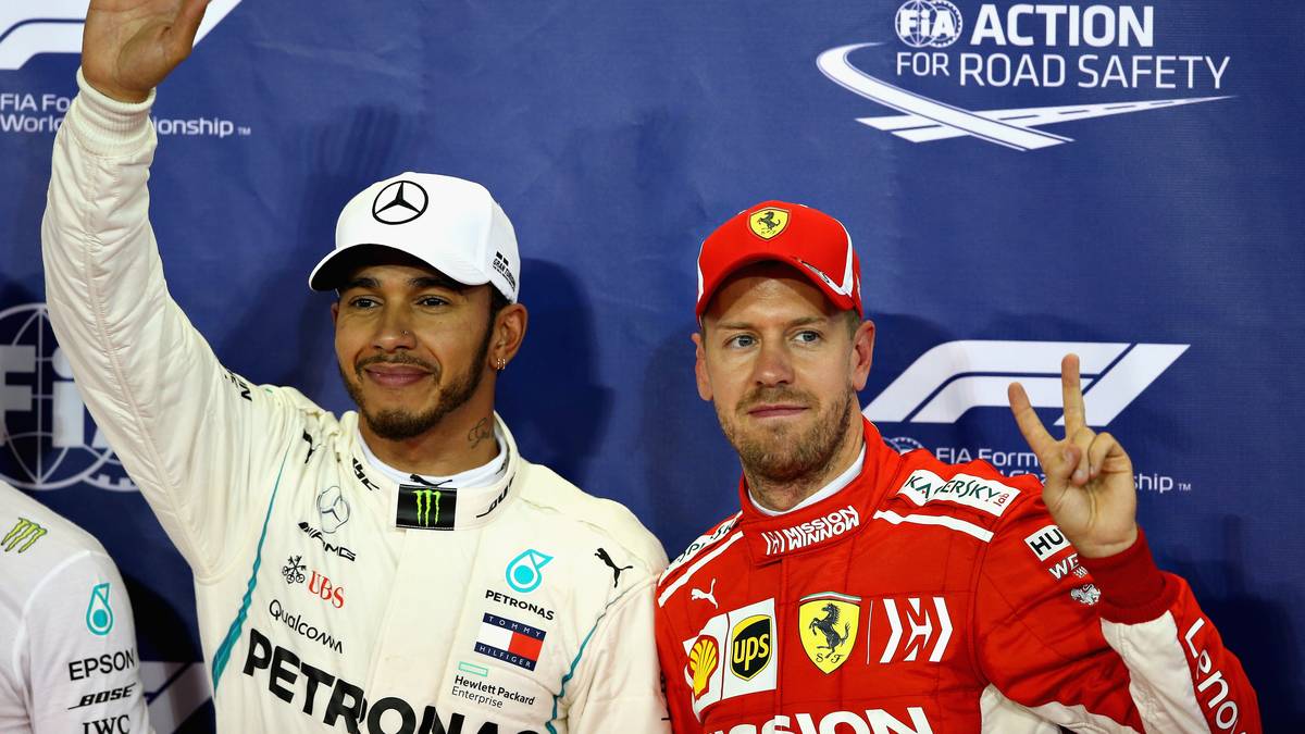 Hinter Lewis Hamilton beendete Sebastian Vettel die Saison auf Rang zwei