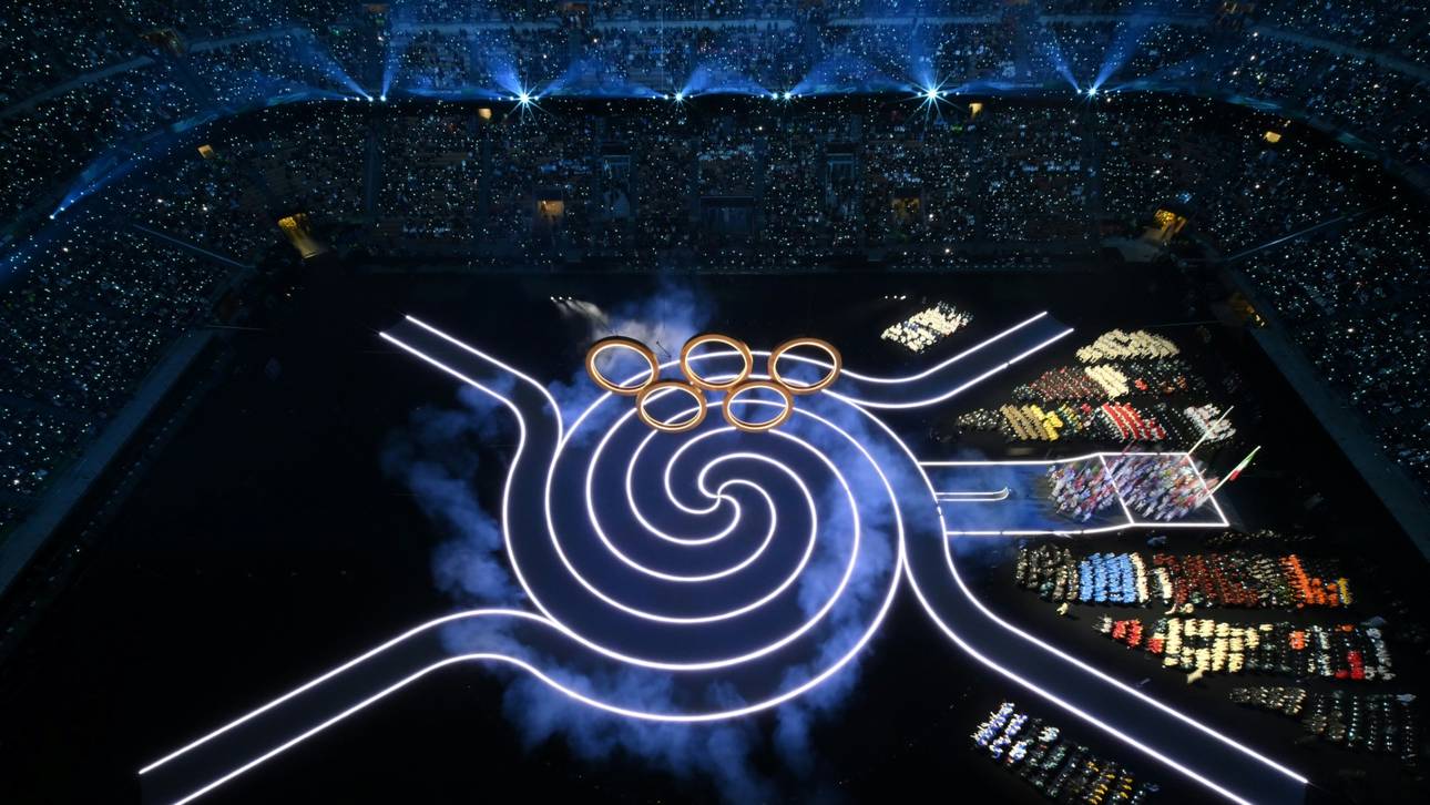 25. Olympische Winterspiele eröffnet