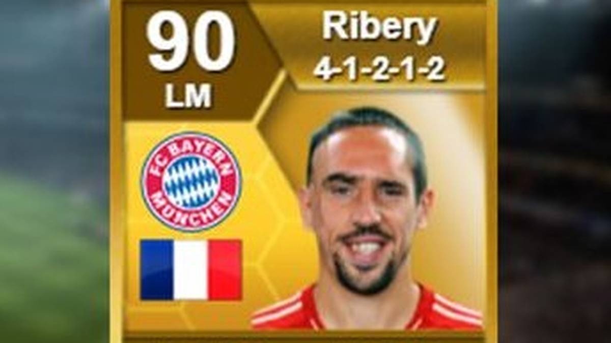 Dennoch lieferte Ribéry konstant gute Leistungen. So wurde der Franzose anschließend erstmals mit einer 90 bewertet, während Teamkollege Arjen Robben auf die 88 herabgestuft wurde