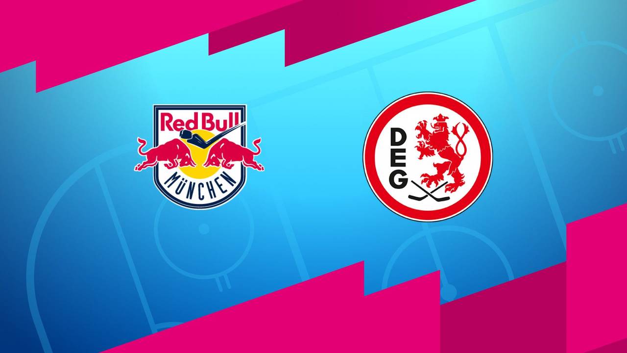 EHC Red Bull München - Düsseldorfer EG (Highlights)