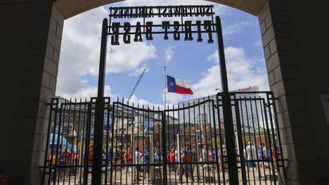 Die Texas Rangers öffnen ihre Tore wieder für ein volles Stadion