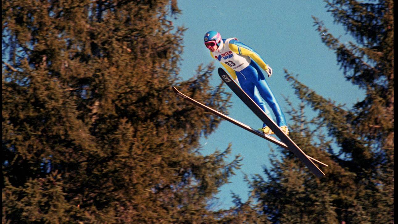 Jan Boklöv ist der Pionier des V-Stils im Skispringen
