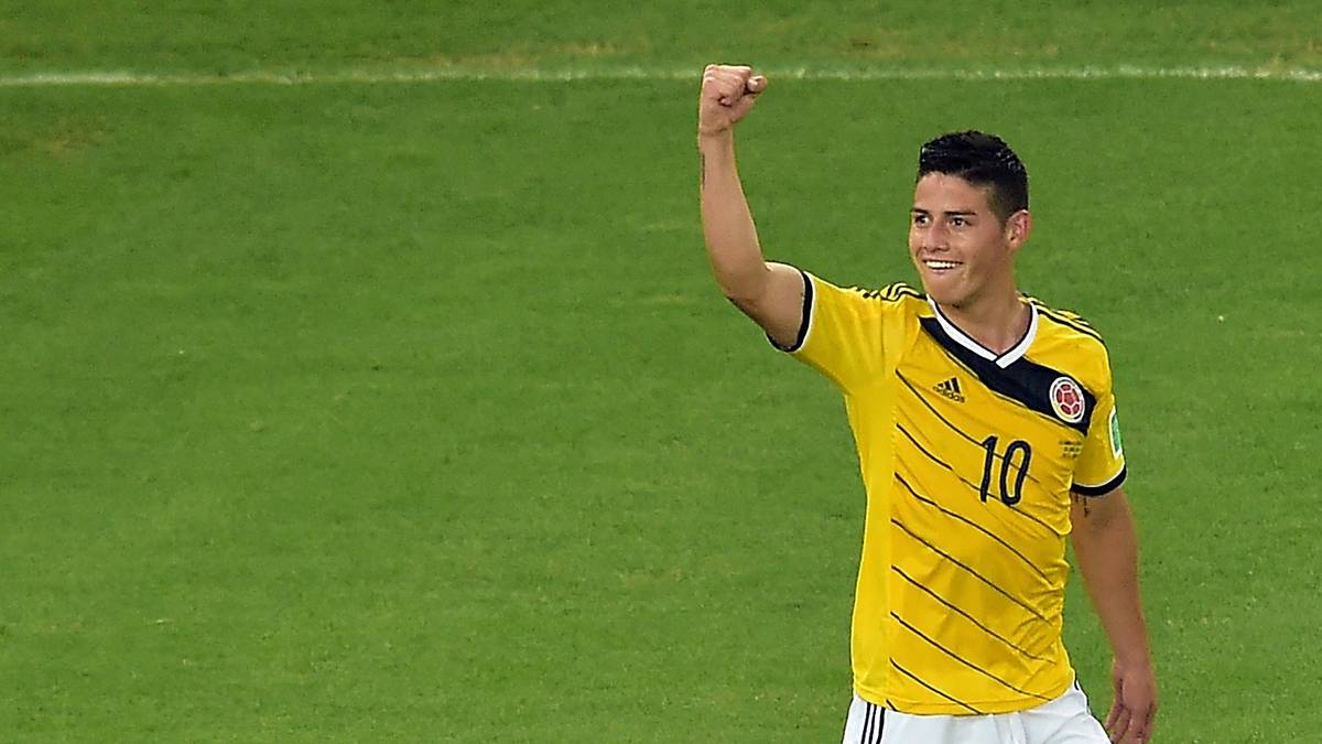 Er ist der Titelverteidiger: James Rodriguez wurde bei der WM 2014 mit sechs Toren Torschützenkönig. Wer beerbt den Kolumbianer - oder verteidigt der Bayern-Star seinen Titel? 