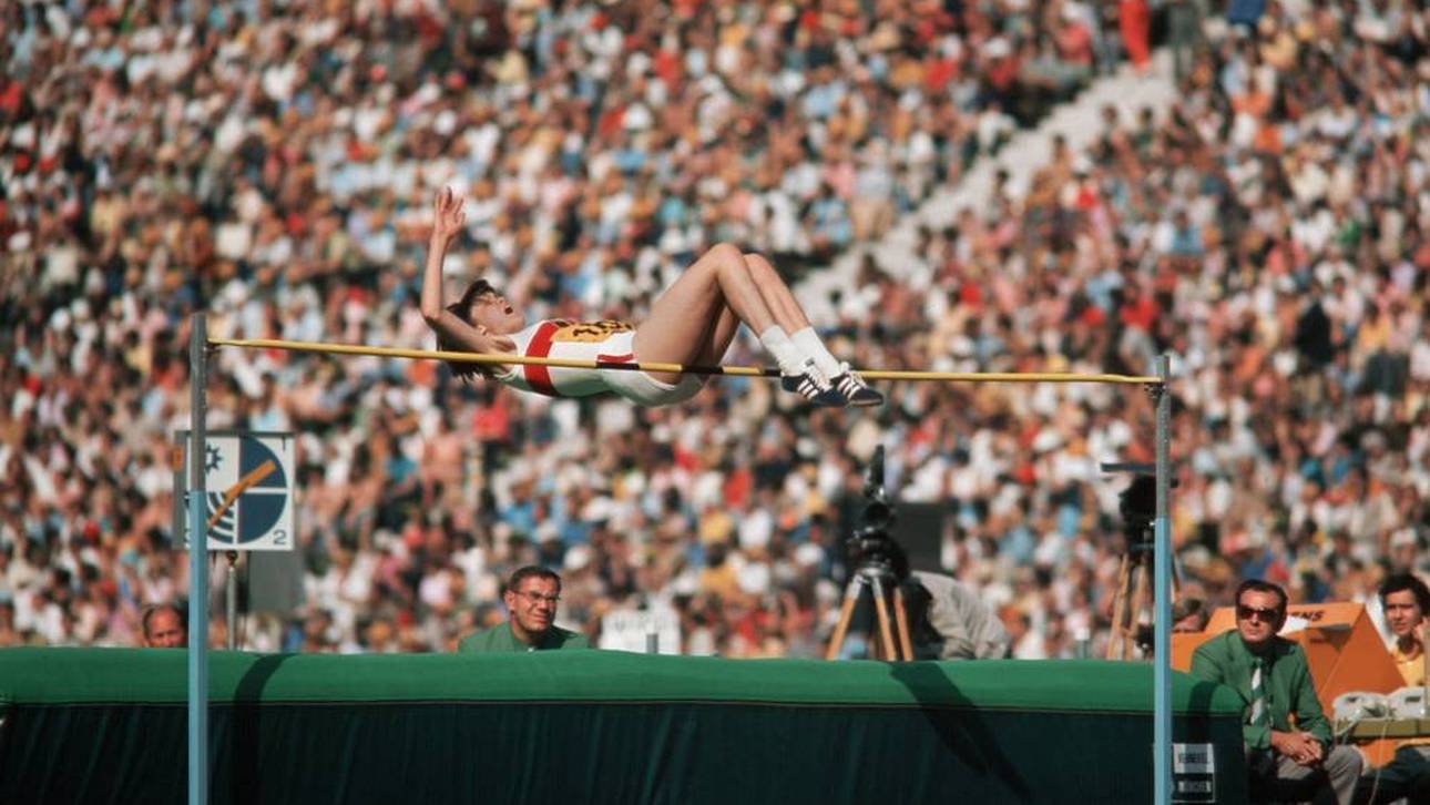 Hochspringerin Ulrike Meyfarth holte Gold bei den Olympischen Spielen 1972