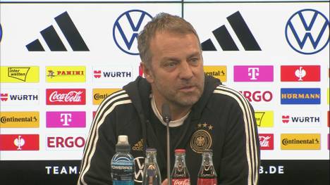 Hansi Flick spricht über die Auswirkungen von der Freistellung von Julian Nagelsmann. 