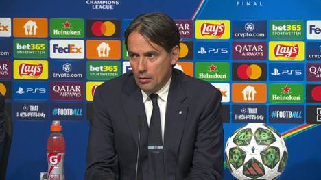 Simone Inzaghi zeigte sich nach Inters Finalpleite gegen PSG sichtlich enttäuscht. Der Trainer zollte den Parisern Respekt, richtete dabei aber auch seinen Dank an die eigene Mannschaft für eine starke Saison.