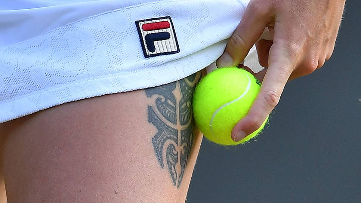 Dieses Tattoo gehört einer der berühmtesten Spielerinnen auf der Tour