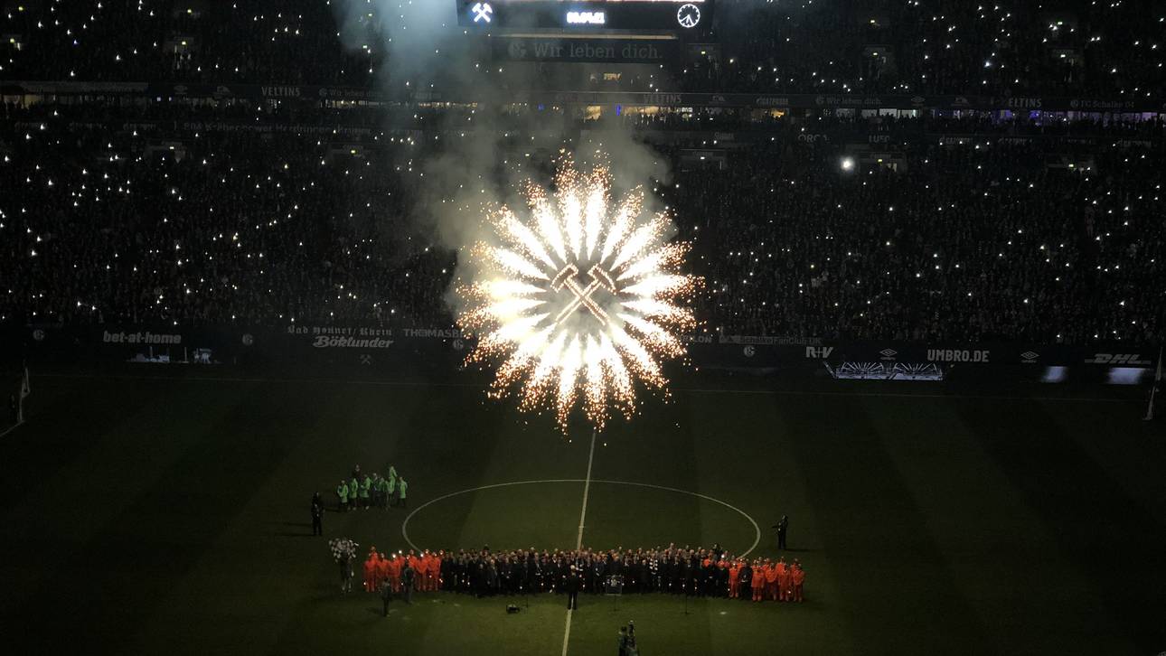 Schalkes Würdigung der Kumpel