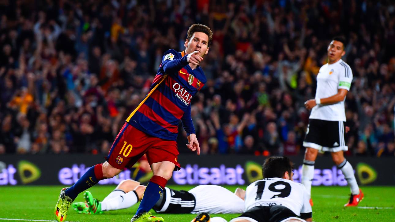 Messi knackt Schallmauer