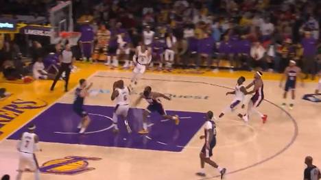 Rekordmeister Los Angeles Lakers kassierte seine fünfte Niederlage in Folge - trotz einer starken Leistung von LeBron James. Der Superstar kam auf 39 Punkte für sein Team.