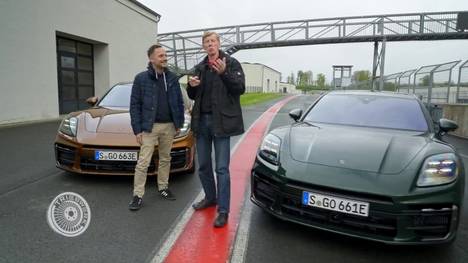 Das nächste Weltwunder? Walter Röhrl und Tim Schrick testen Porsches Wunderwerk "Active Ride" auf Herz und Nieren. Daneben muss der Cayenne GTS als möglicher letzter Verbrenner in den Härtetest auf der gefährlichsten Rennstrecke der Welt. 