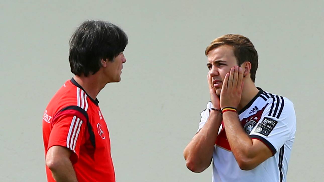Löw stellt sich vor Götze