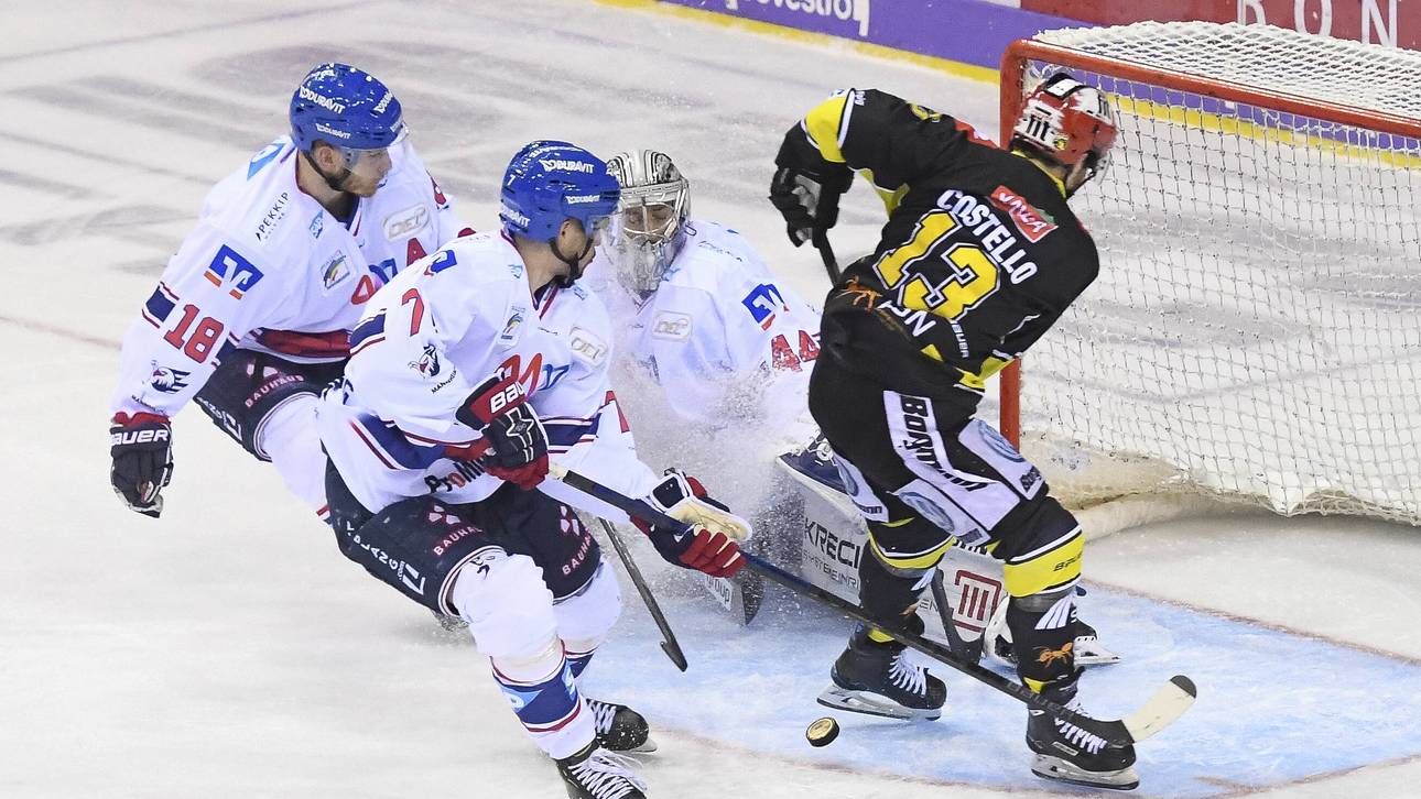 Niederlagen für DEL-Spitzenduo