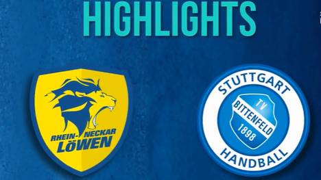 Die Highlights der Partie Rhein-Neckar Löwen - TVB Stuttgart aus der Handball-Bundesliga im Video.
