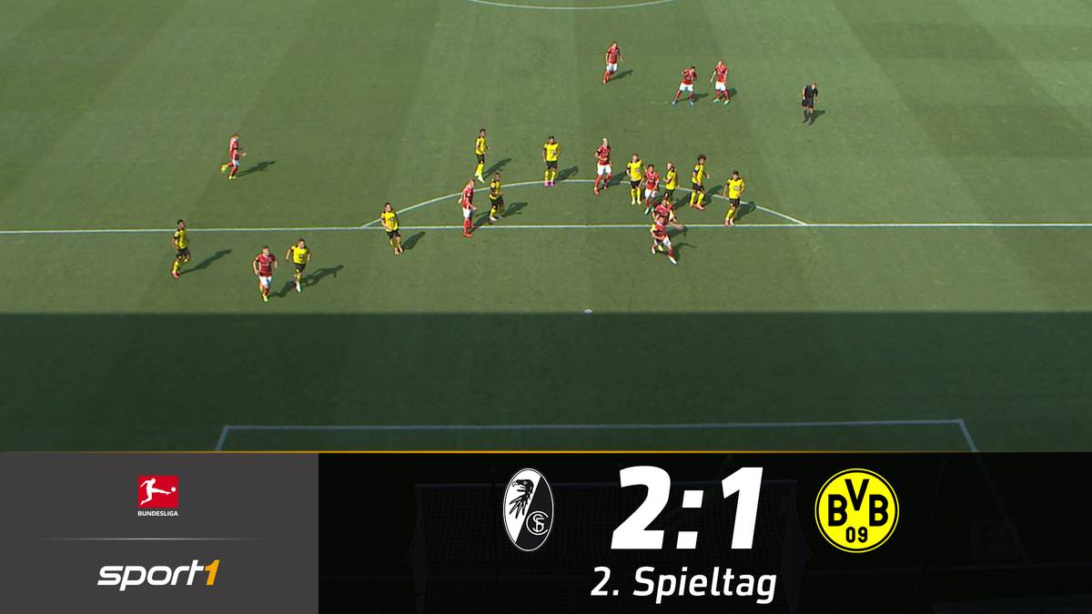 Borussia Dortmund unterliegt beim Angstgegner SC Freiburg mit 1:2. Vor allem Super-Stürmer Erling Haaland blieb weitestgehend blass.