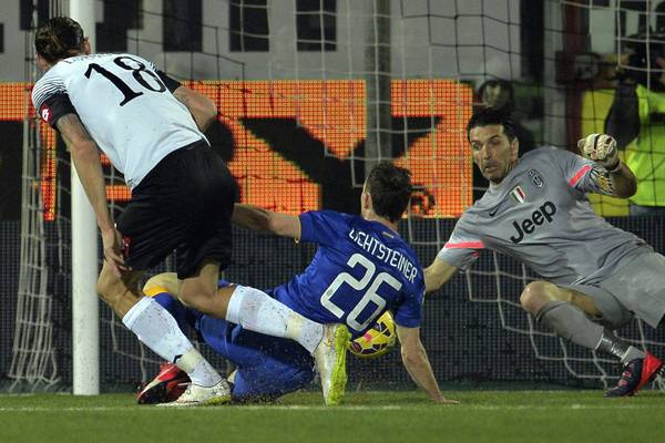 Juventus patzt in Cesena