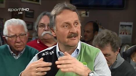 Peter Neururer war 1989/90 Trainer des FC Schalke 04 Horst Heldt