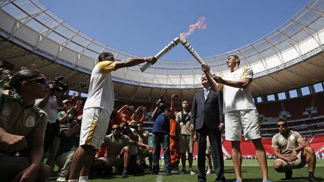 Olympic Torch Relay Around Brazil