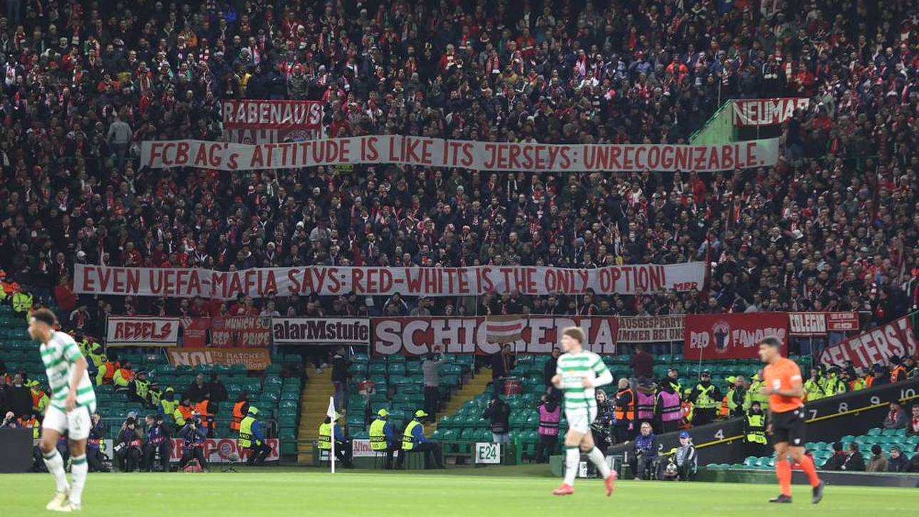 Bayern-Fans mit brisantem Protest