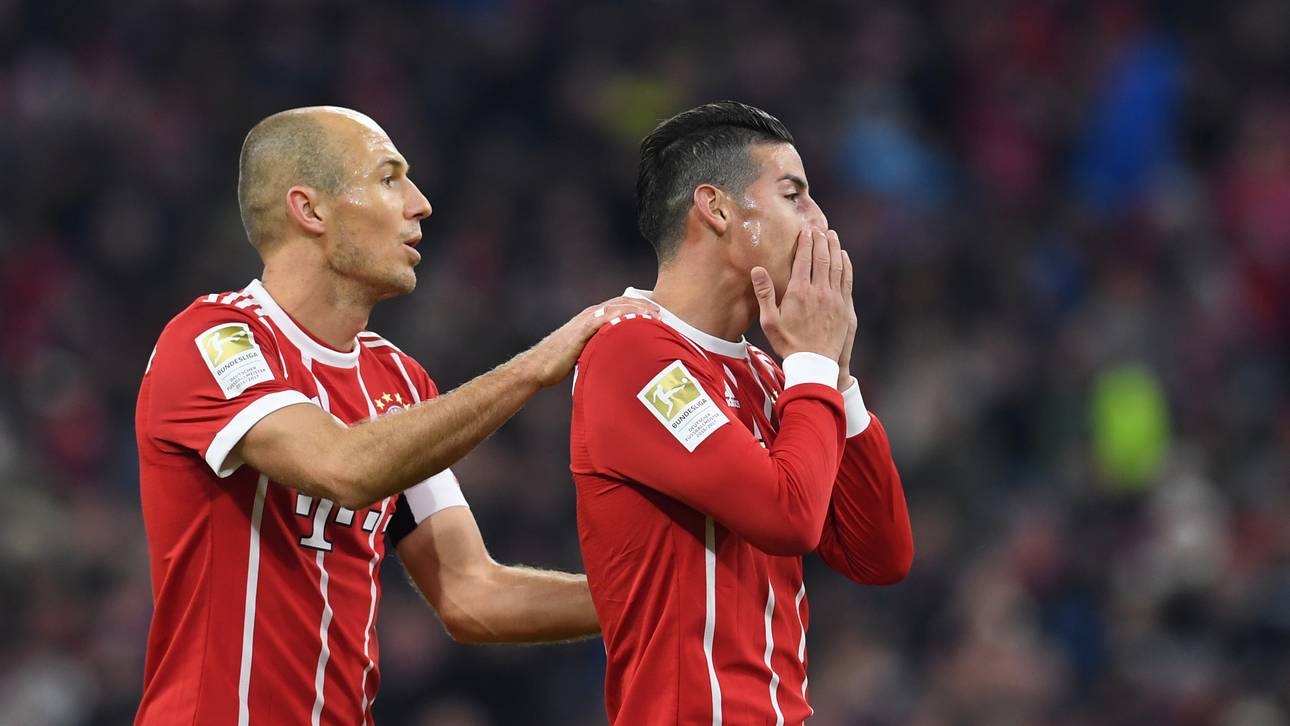 Bayern ohne James und Robben