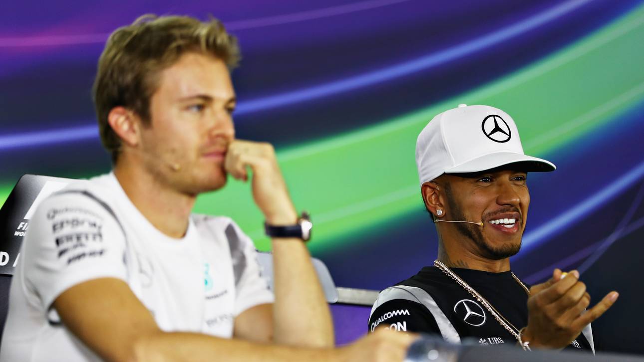 Hamilton tritt gegen Rosberg nach