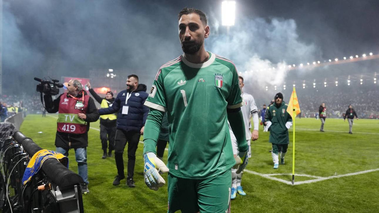 Fiese Zettelnummer um Donnarumma