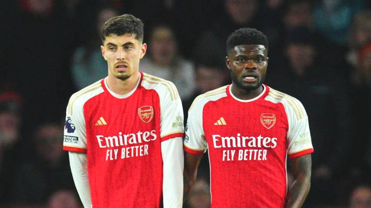 Kai Havertz und Thomas Partey bei einem Arsenal-Spiel