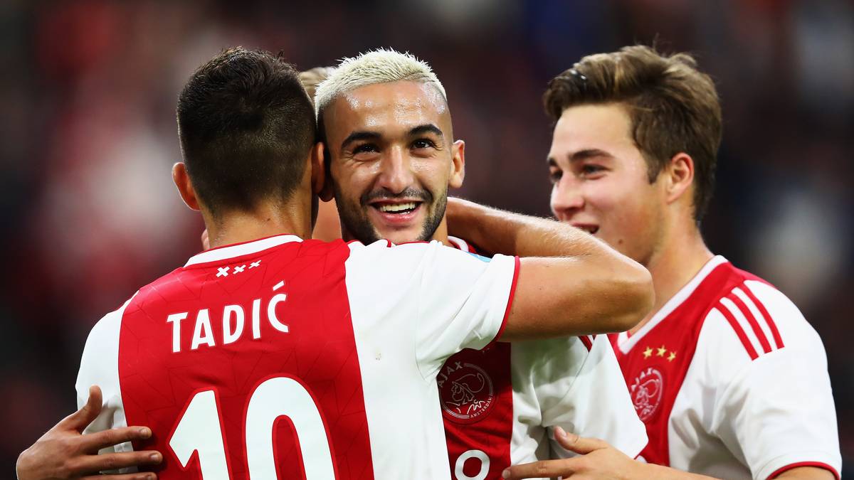 PLATZ 24 - AJAX AMSTERDAM: In der Eredivisie ist Bayerns nächster Gegner mit schon fünf Punkten Rückstand nur Zweiter hinter der PSV Eindhoven. Immerhin lief es in der Königsklasse: Mit 3:0 schickte Ajax AEK Athen nach Hause